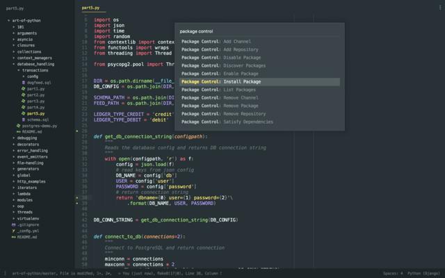 使用sublime打造一个终极版的Python开发编辑环境