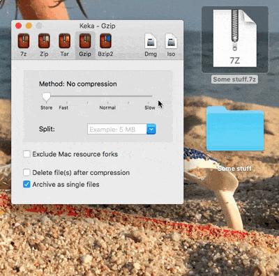 Keka for Mac(压缩解压工具)