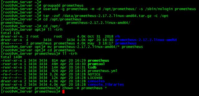 CentOS7下简单搭建Prometheus+Grafana监控系统