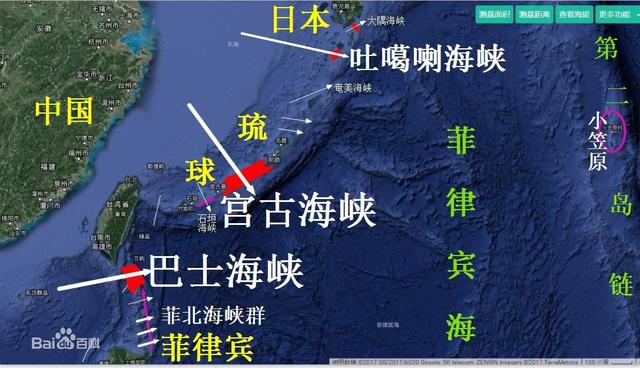 中国进出太平洋的通道“宫古海峡”！