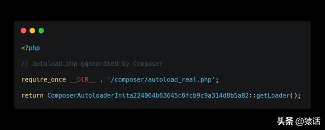 「PHP编程」为什么使用composer下载的包，不需要再include？