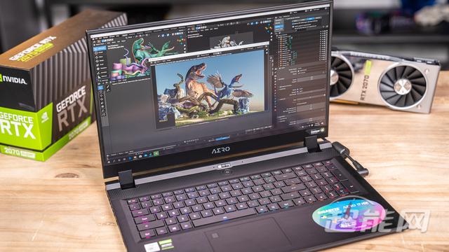 技嘉AERO 17 HDR XB设计师笔记本Blender性能测试：让3D动画制作的光影飞舞