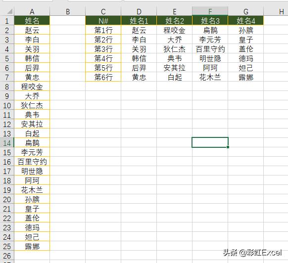 Excel数据合并必须掌握的3个技巧