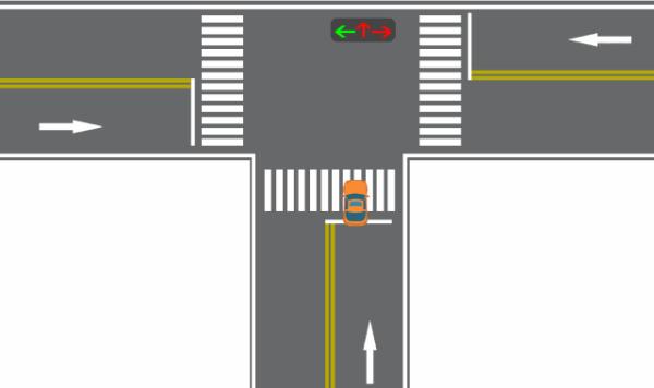路遇红灯，这些车道可正常通行，90％的新手不知道！