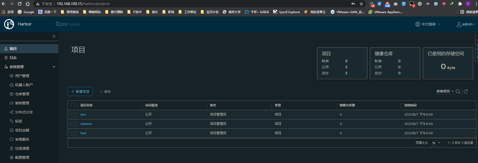 k8s之harbor私有镜像仓库部署