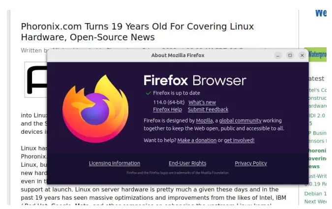 Firefox 114 现已可用 启用WebTransport并继续 DNS Over HTTPS工作